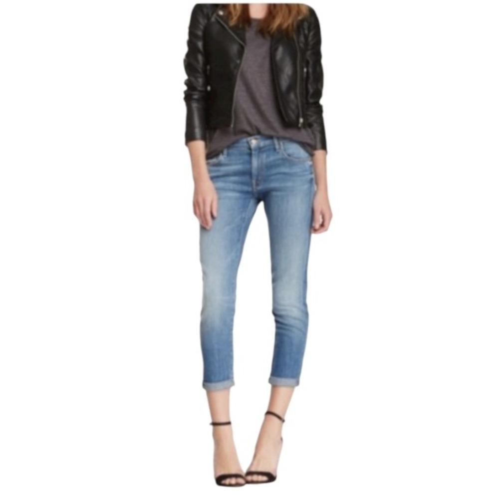 MOTHER Skinny Not Skinny Jeans Blue‎ Skies Tomorrow Women's Size 27